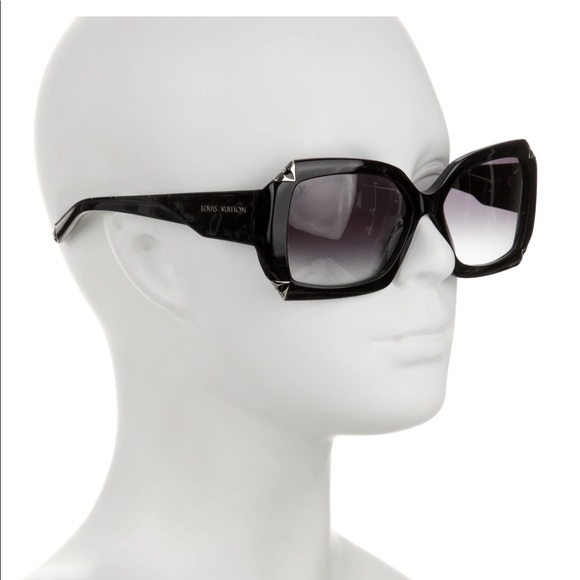Louis Vuitton Accessories - Louis Vuitton Black Glitter Sunglasses